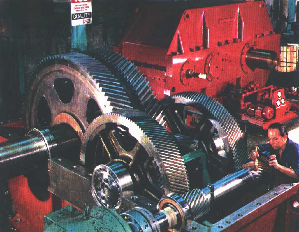 David Brown industrial gearbox